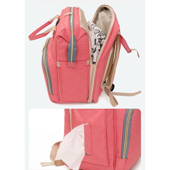 🍼🤱🎒Multi Diaper Bag With Baby Bed Crib Backpack - Picture 7 of 13